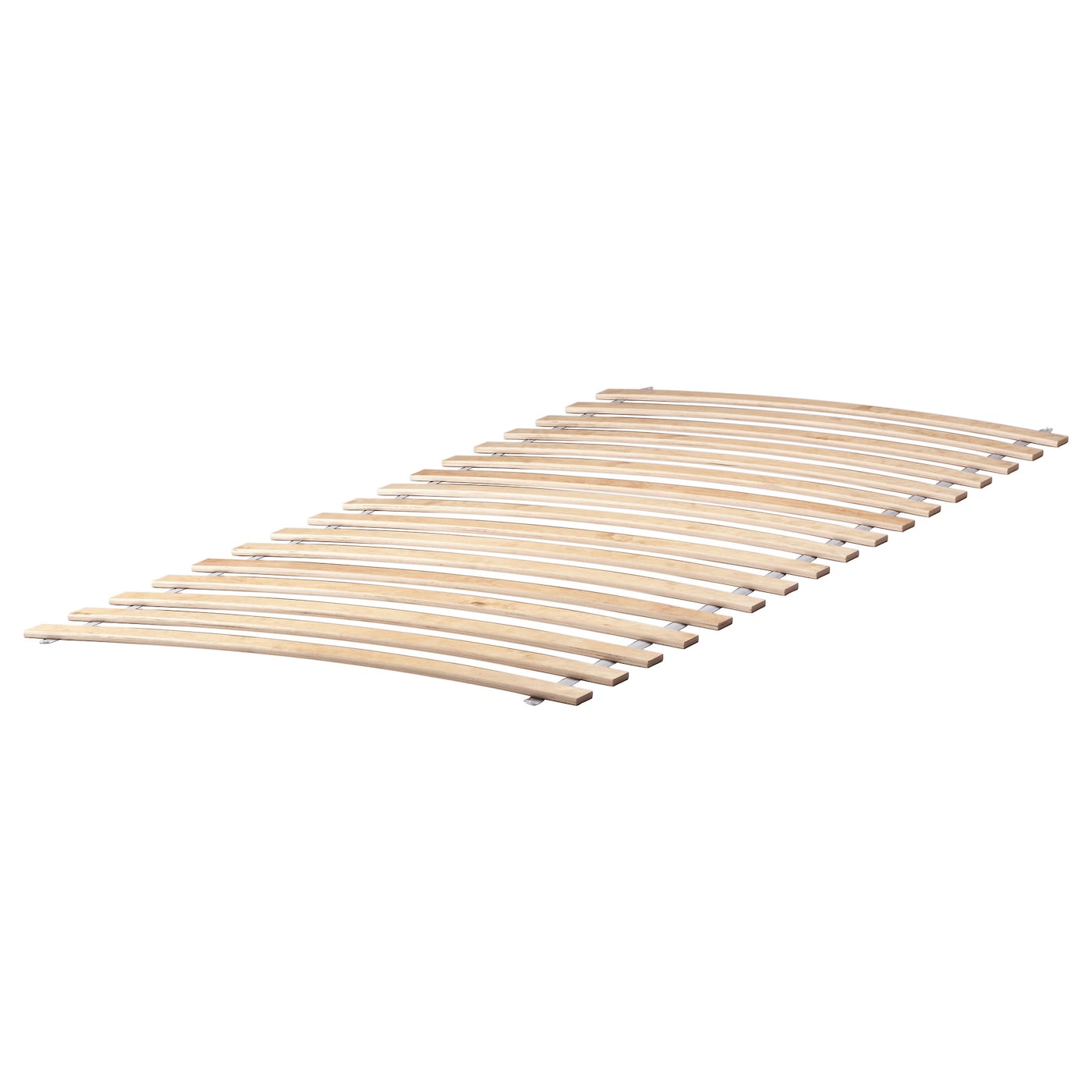 Bed frame with underbed and storage, white, 90x200 cm